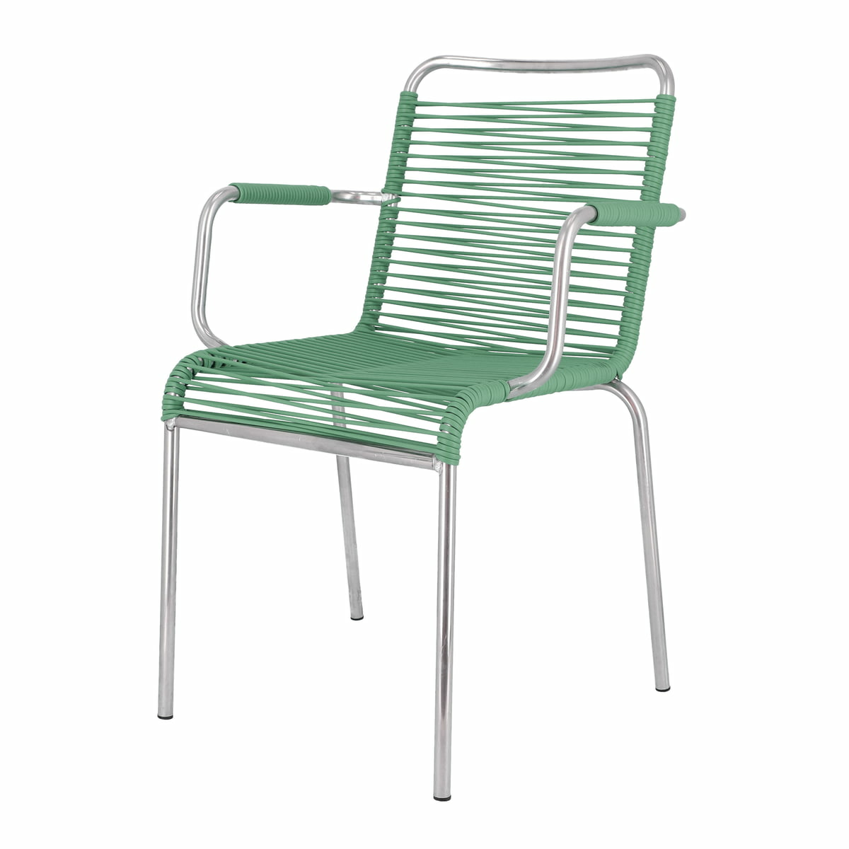 Fiam Mya Spaghetti Outdoor Stuhl Gartenstuhl Terrassenstuhl Salbei Siehe Text B-Ware - 8017882034445