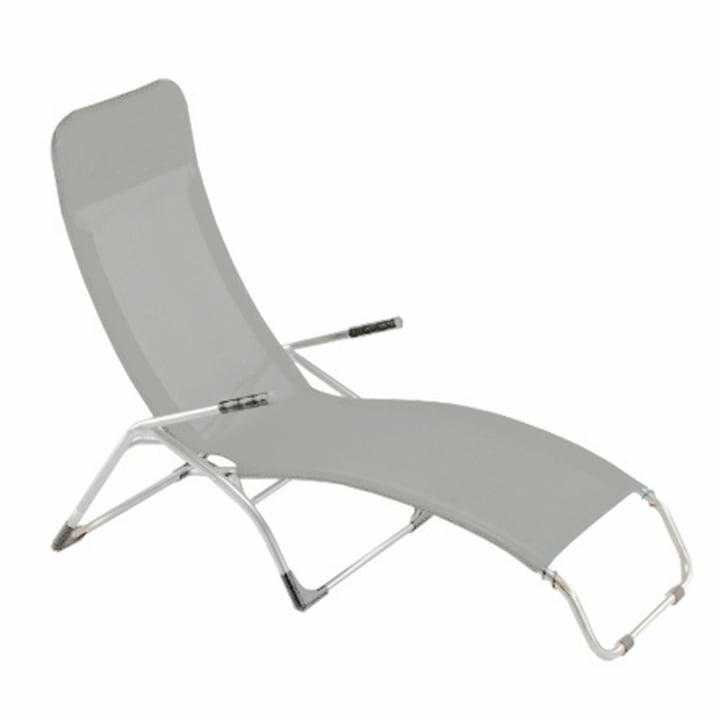 Fiam Terrassenliege Samba Relaxliege Liege Liegestuhl Sonnenliege Aluminium Grau B-Ware - 8017882045526