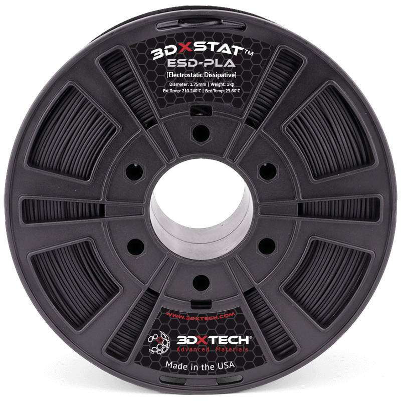 B-Ware 3 D Xtech Pla2030750 Bk0 3 Dxstat Conductive Esd Filament Pla 3 D Drucker F Ilament  - 4260395365511