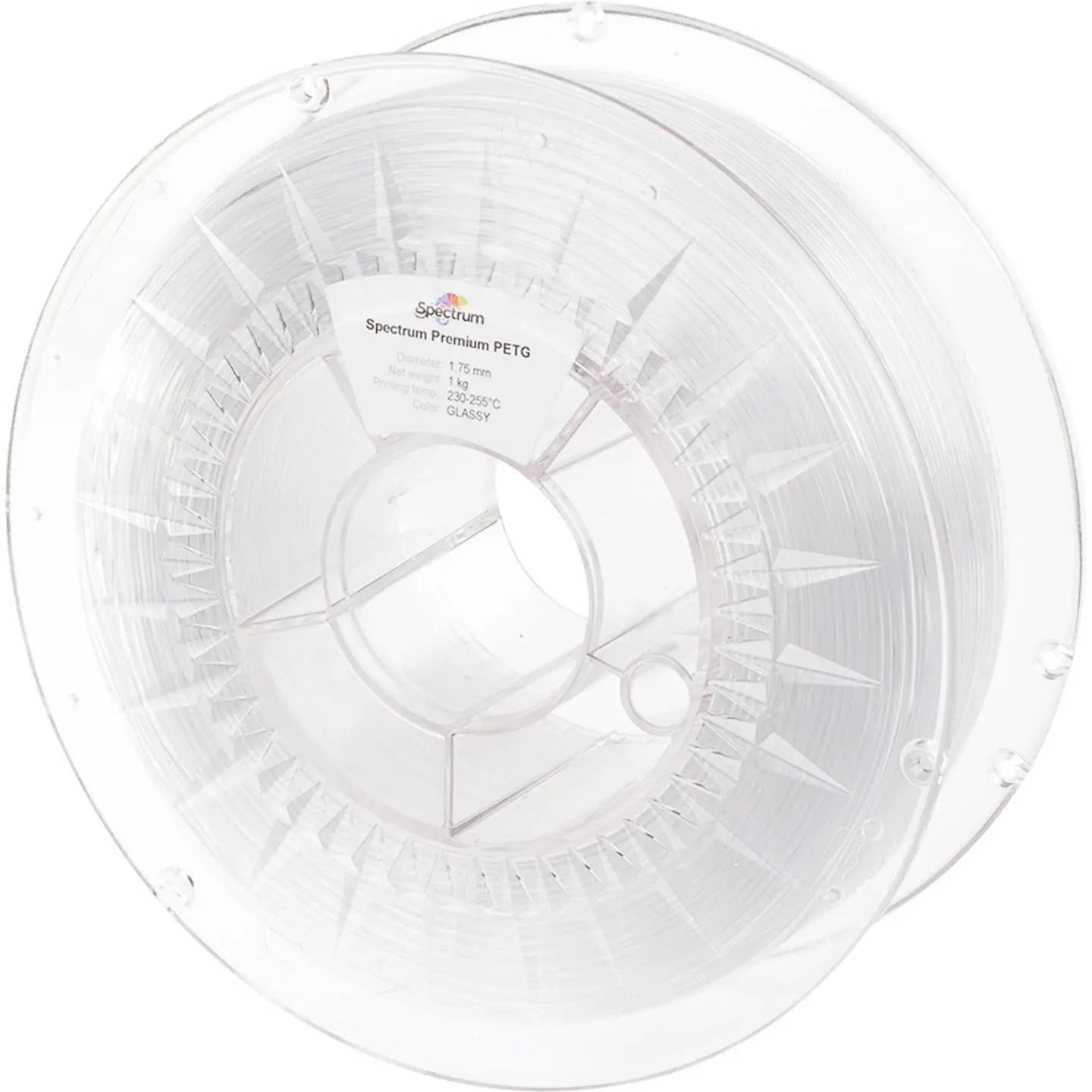 B-Ware Spectrum Filament Druckmaterial Petg Pet G Glas Transparent 3 D Druck Prototypen - 5903175652706