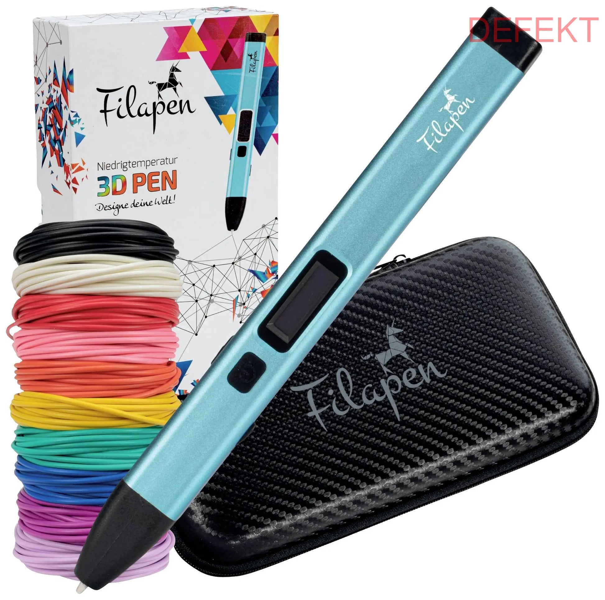 D-Ware Vedes Fp 01 3 D Filapen Drucker Stift Mit Etui Bastelstift Malstift Defektware - 4744999018542