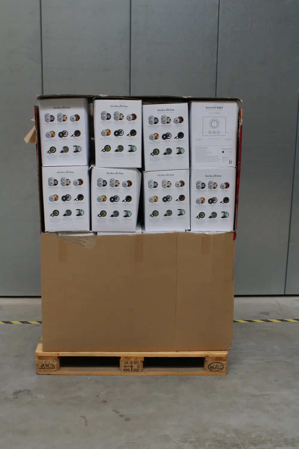 Restposten 23 Artikel Springlane Küchenmaschine Kaia Food Processor Mixer 1000 W - nicht zutreffend