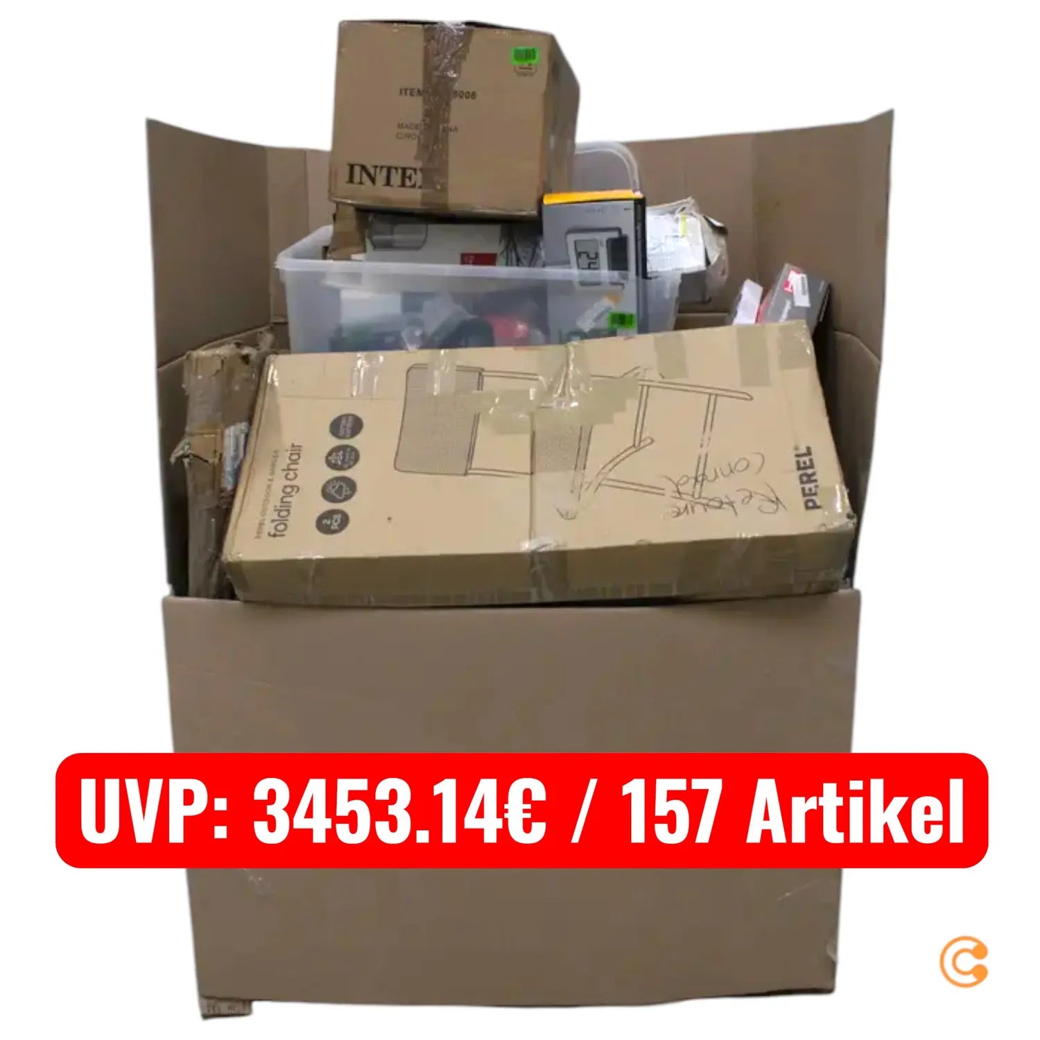 Gemischtes Konvolut Elektronik Haushalt Werkstatt Outdoor Retourenmix 157x - nicht zutreffend