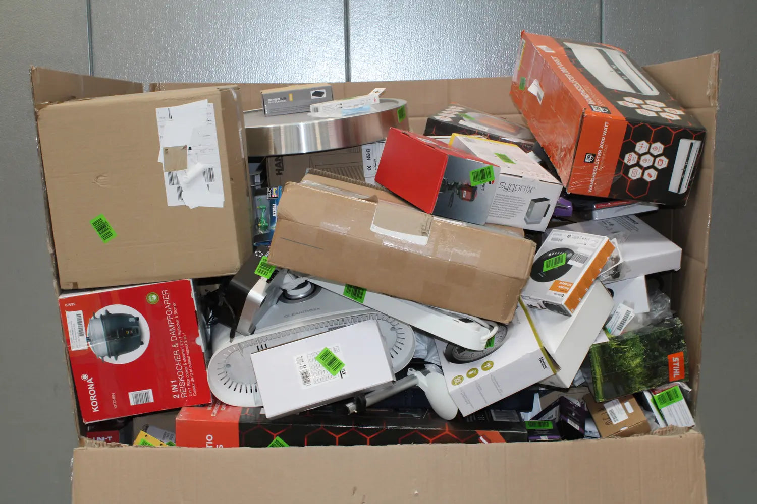 Restposten 443 Artikel Elektro Werkzeug Haushalt Batterien Led Zubehör - nicht zutreffend