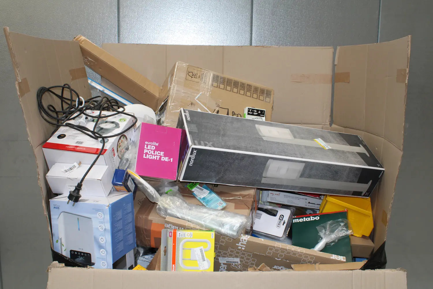 Restposten 270 Artikel Elektro Werkzeug Haushalt Raspberry Led Körperpflege - nicht zutreffend