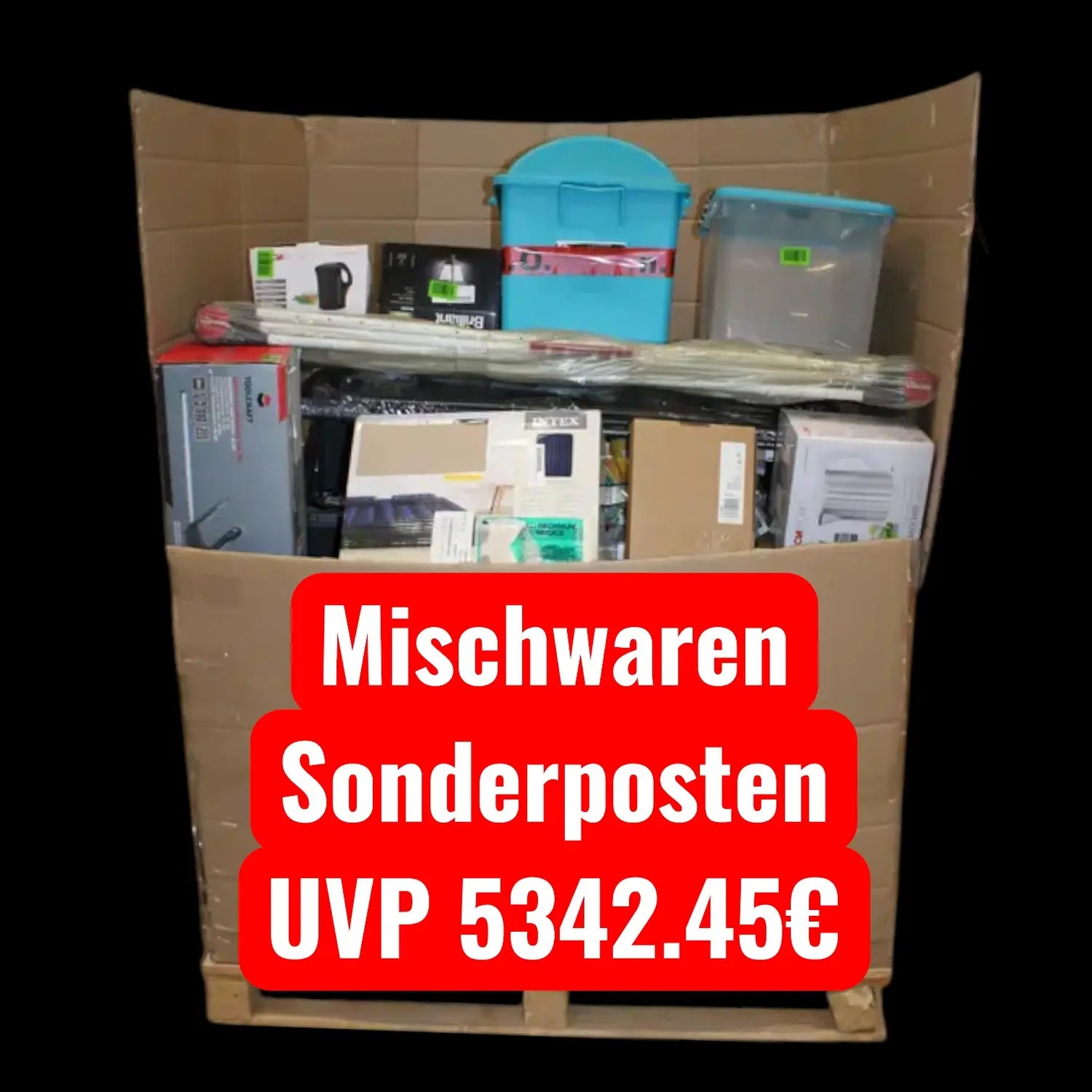 Mischwaren Restposten Retourenware Sonderposten Konvolut Uvp 5.342,45€ 350 Items - nicht zutreffend