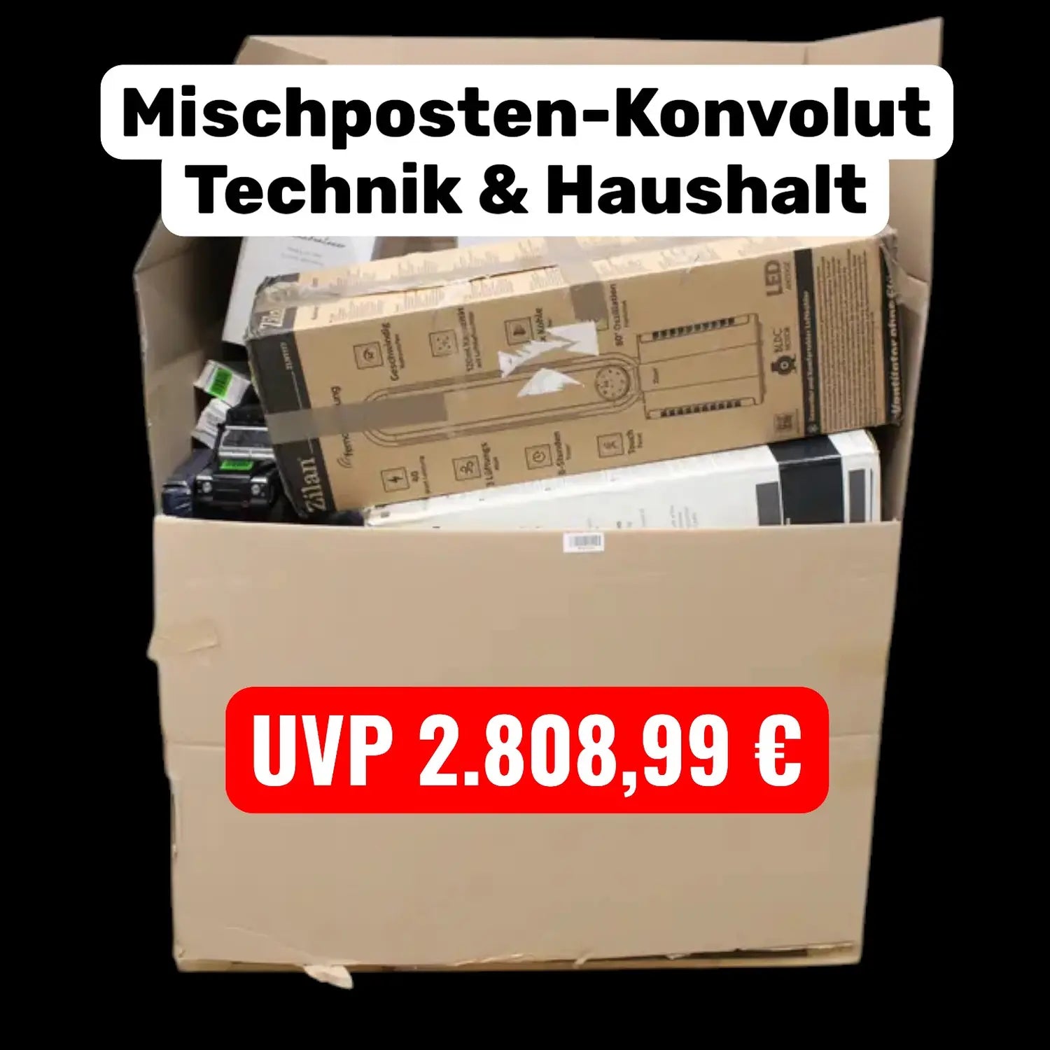 27 Teiliges Mischposten Konvolut – Uvp 2.808,99 € – Technik & Haushalt - nicht zutreffend