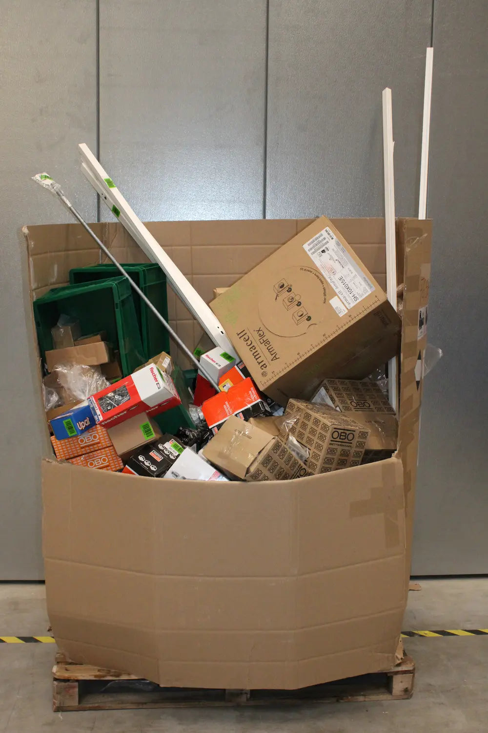 Industrie Befestigung & Technik – Kleinteile Mix 377 Stk Konvolut Sonderposten  - nicht zutreffend