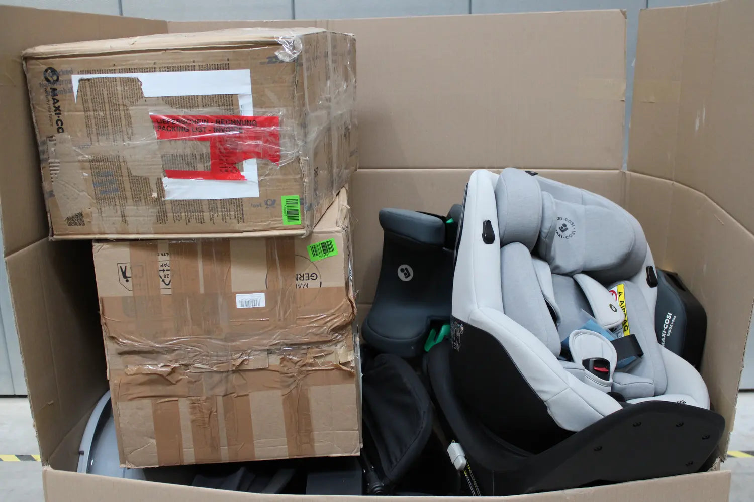Restposten 10 Artikel Kindersitz Babytrage Kinderwagen Maxi Cosi Be Safe Britax - nicht zutreffend