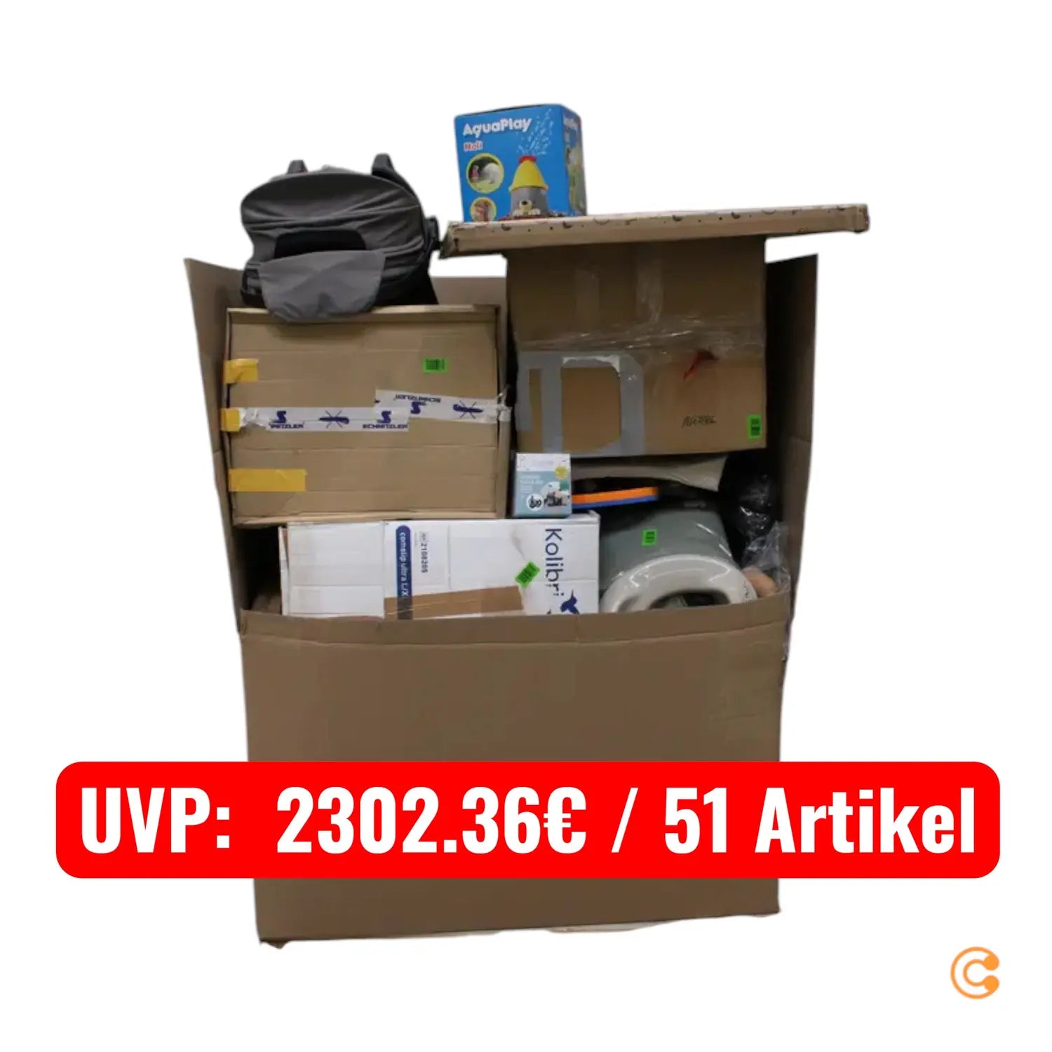 Konvolt Retouren Baby Kind Retourenposten Kindersitze Spielzeug 51 Artikel - nicht zutreffend