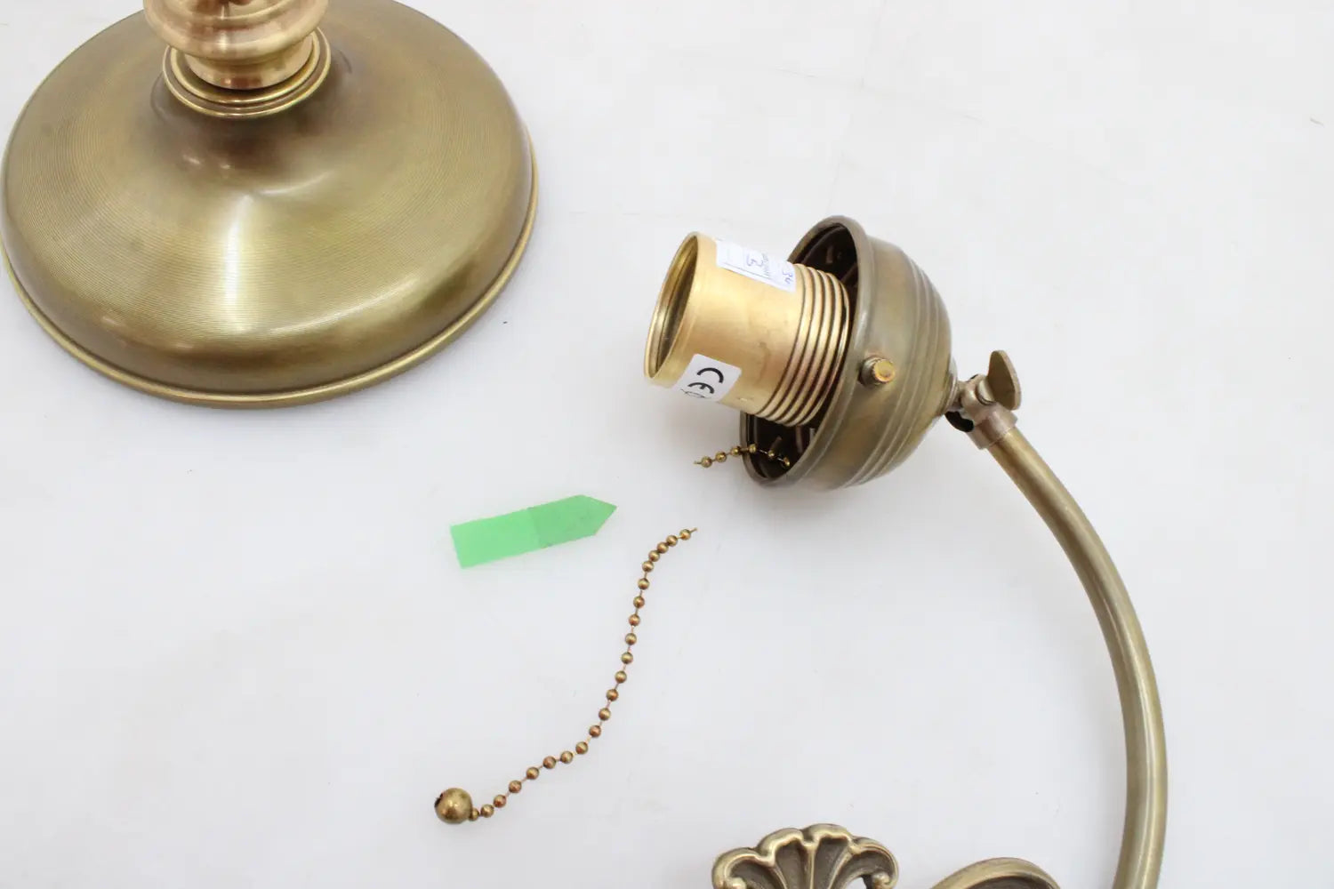 C-Ware Berliner Messinglampen Elisabeth Tischlampe Tischleuchte Lampe Siehe Text/Foto - 4043783510331