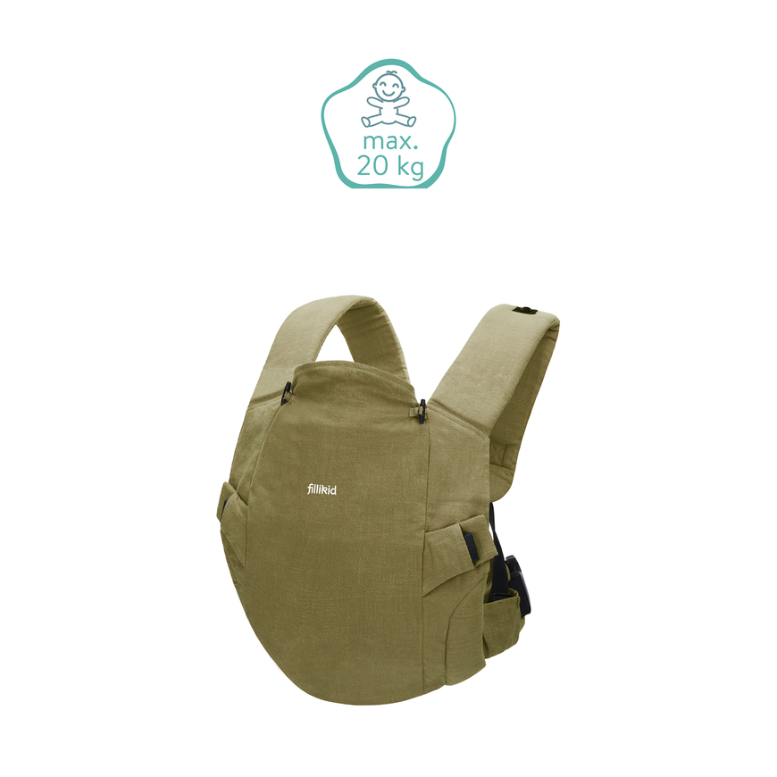 B-Ware Fillikid Bauchtrage Babytrage Natural Babytrage Tragehilfe Beige Tragehilfe - 9120123442141