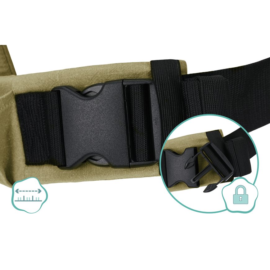 B-Ware Fillikid Bauchtrage Babytrage Natural Babytrage Tragehilfe Beige Tragehilfe - 9120123442141