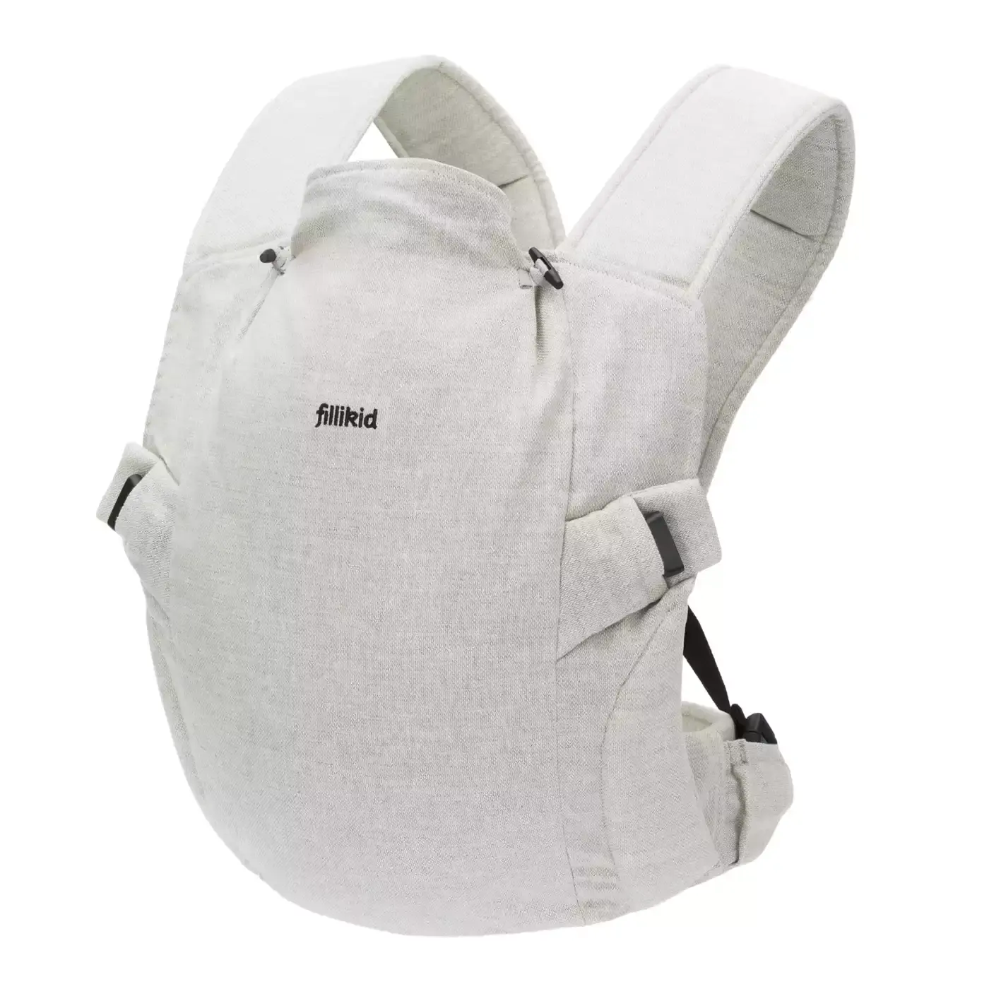 B-Ware Fillikid Bauchtrage Natural Grau Melange Babytrage Kindertrage Tragegurt Gurt - 2000580949704