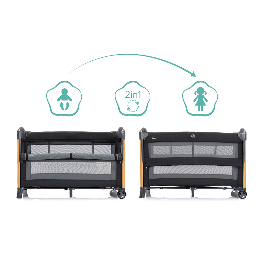 B-Ware Fillikid Reisebeistellbett Cadiz Babybett Klappbett Reisebett Höhenverstellbar - 9120129912983