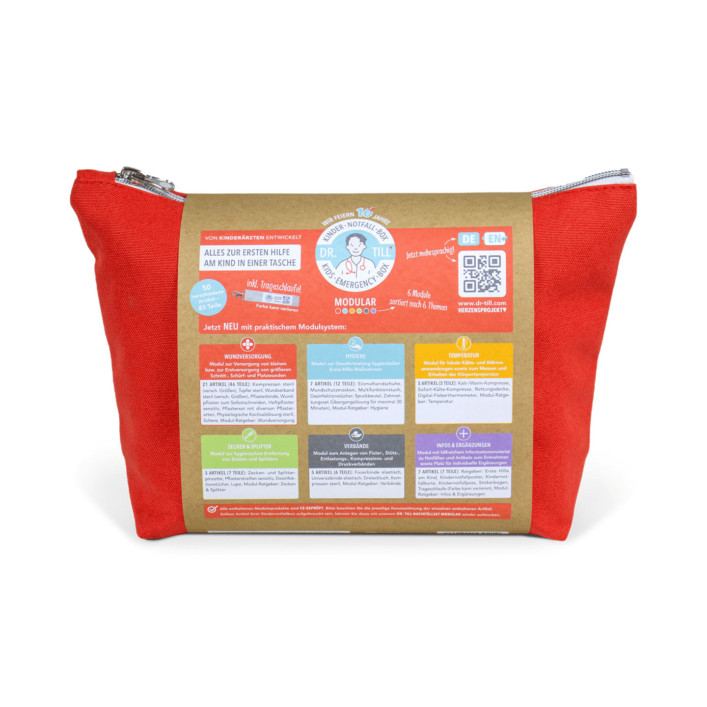 B-Ware Fink & Walter Dr. Till Kindernotfallbox Erste Hilfe Set Kinder Wundversorgung  - 4260604539214