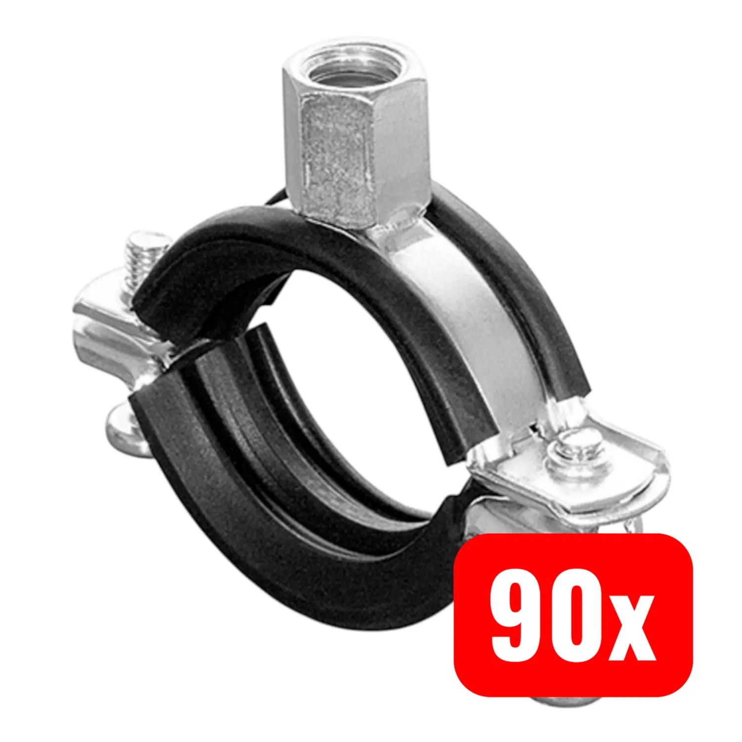 B-Ware Fischer Rohrschelle Universal Rohrhalter Muffenschelle Schellen Schelle 90 Stück - 4048962269666