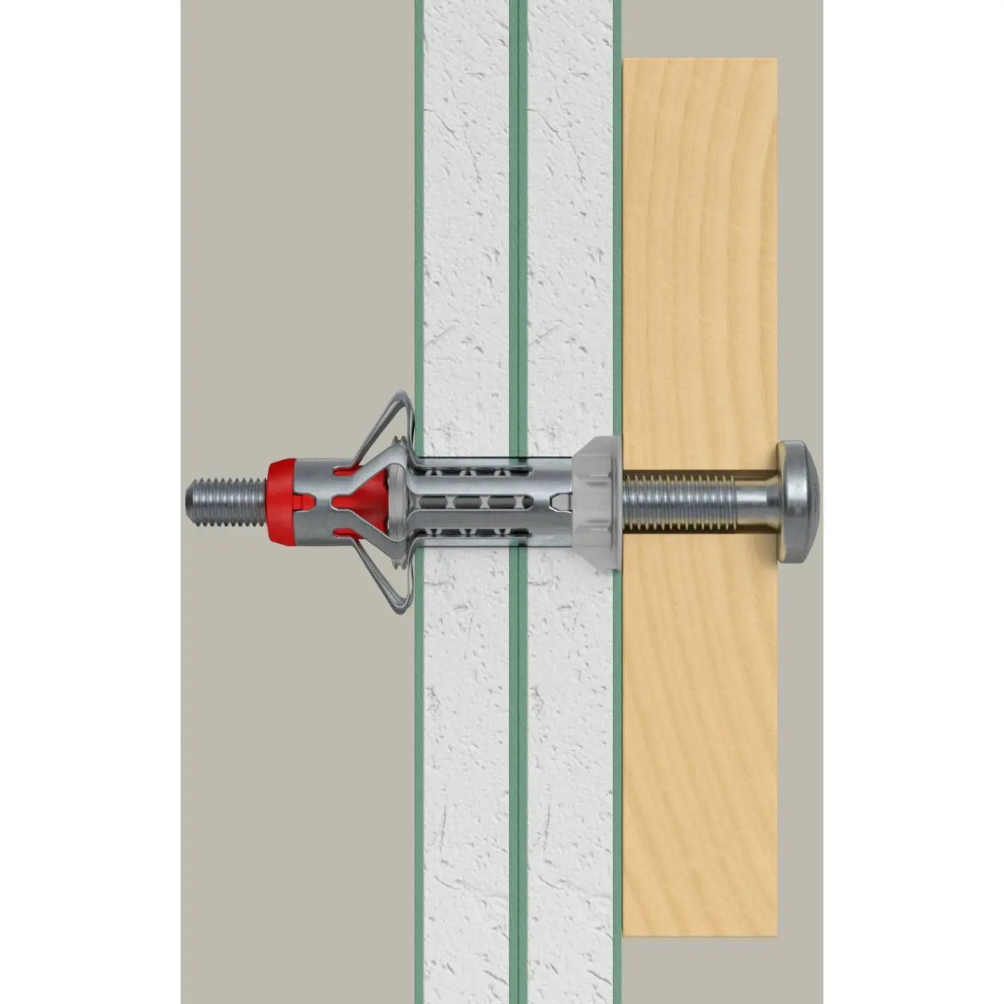 B-Ware Fischer Hohlraumdübel Plattendübel Duo Hm 6x55 Schraube Trockenbau 25 Stück - 4048962524000