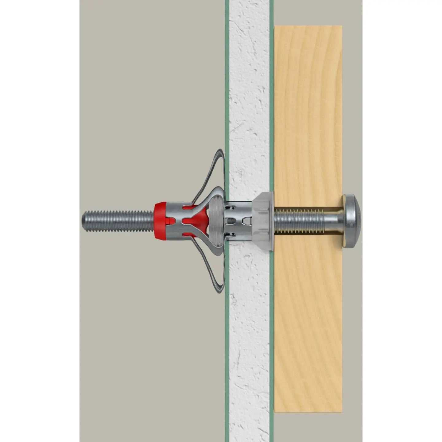 B-Ware Fischer Hohlraumdübel Plattendübel Duo Hm 6x55 Schraube Trockenbau 25 Stück - 4048962524000