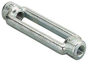 Fischer 64090 Spannschloss Schloss Spann Schloss Gewinde M12 Stahl Verzinkt 25 St B-Ware