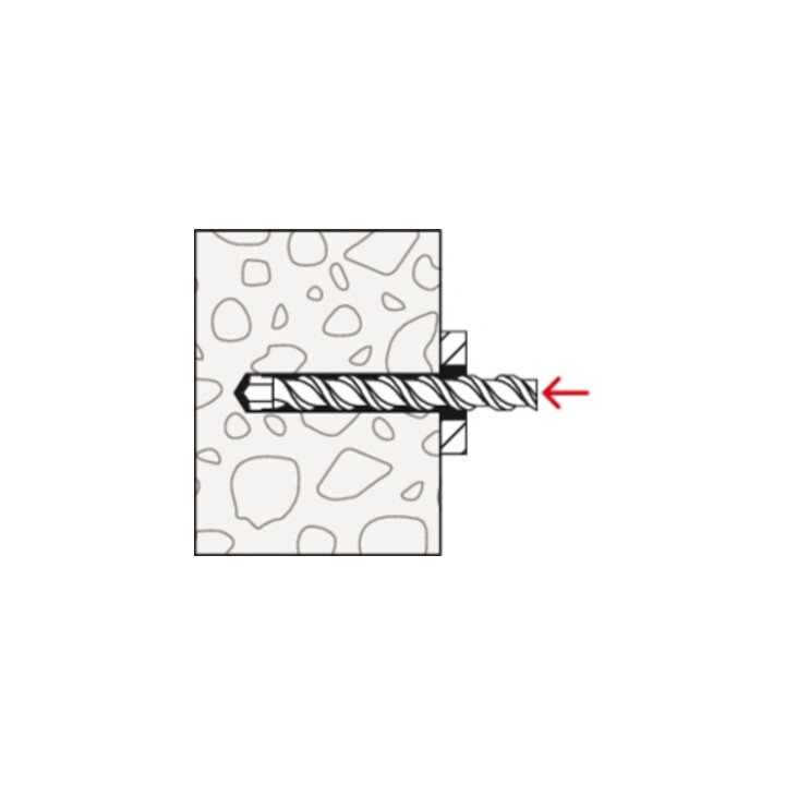 B-Ware Fischer Betonschraube Schraube Ultra Cut Fbs Ii 8x180 Sk Seismisch 20 Stück - 4048962410761