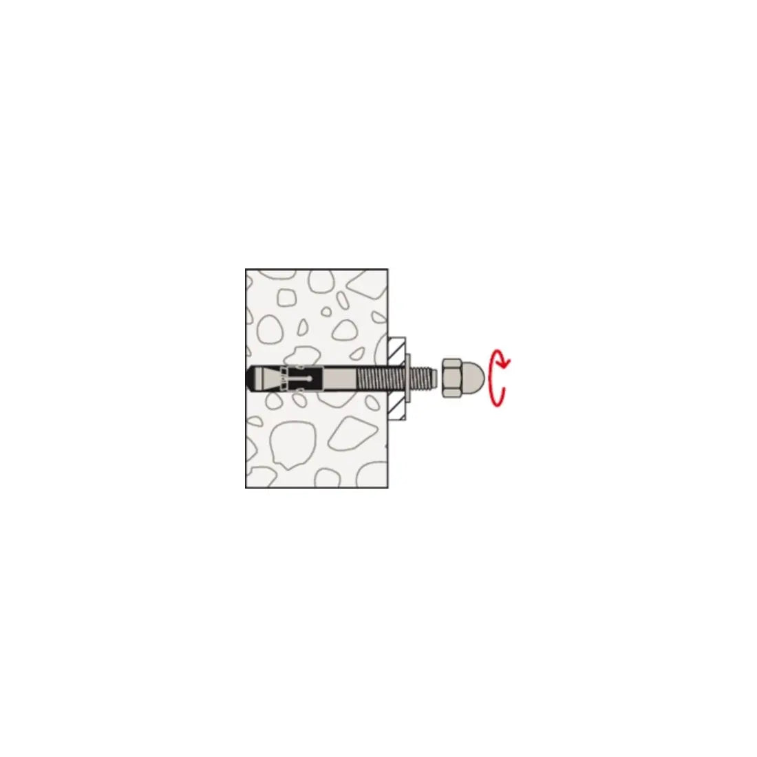 B-Ware Fischer Bolzenanker M16 300 Schwerlastanker Anker Faz Ii Plus Beton 10 Stück - 4048962462265