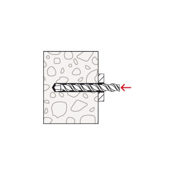B-Ware Fischer Bolzenanker Verankerung Anker M8 Edelstahl Faz Ii Plus 8/5 K R