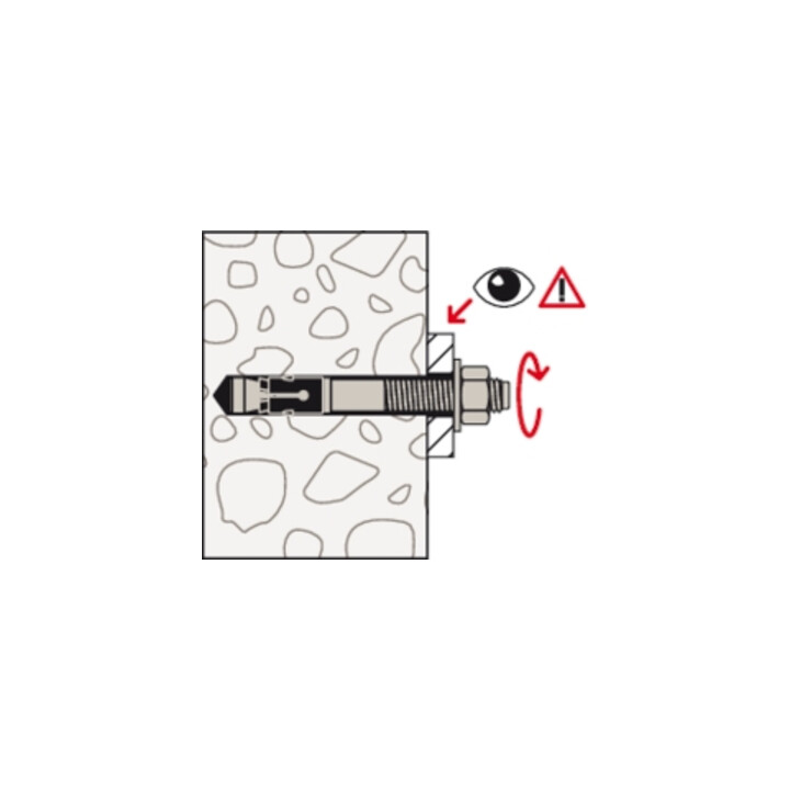Fischer Bolzenanker Anker Metall Faz Ii Plus 10/10 H R Beton Einsatz Eta B-Ware - 4048962463163