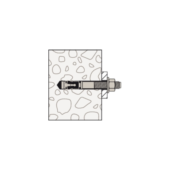 Fischer Bolzenanker Anker Metall Faz Ii Plus 10/10 H R Beton Einsatz Eta B-Ware - 4048962463163