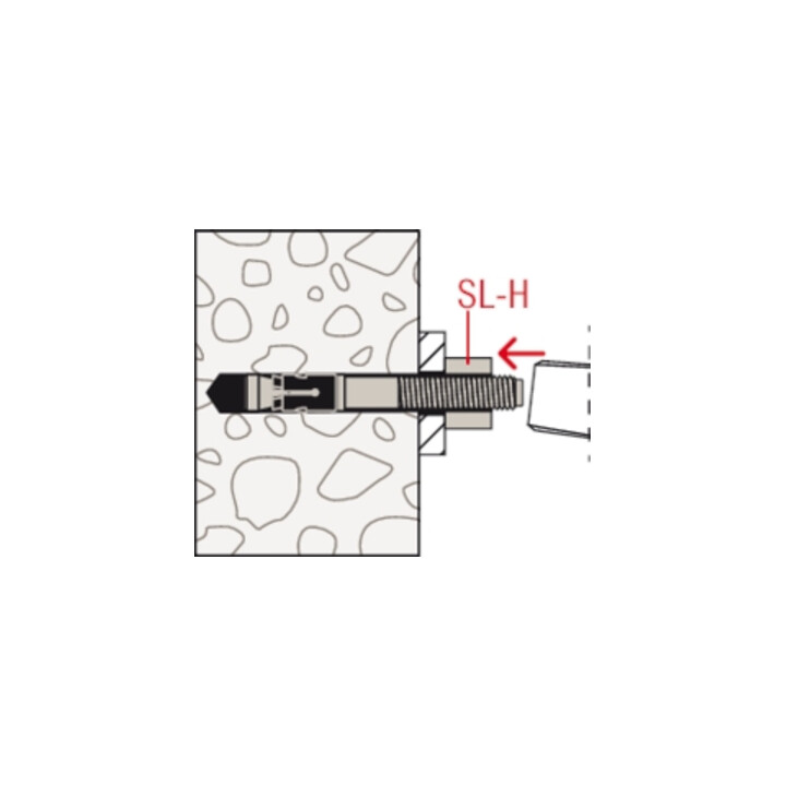 Fischer Bolzenanker Anker Metall Faz Ii Plus 10/10 H R Beton Einsatz Eta B-Ware - 4048962463163