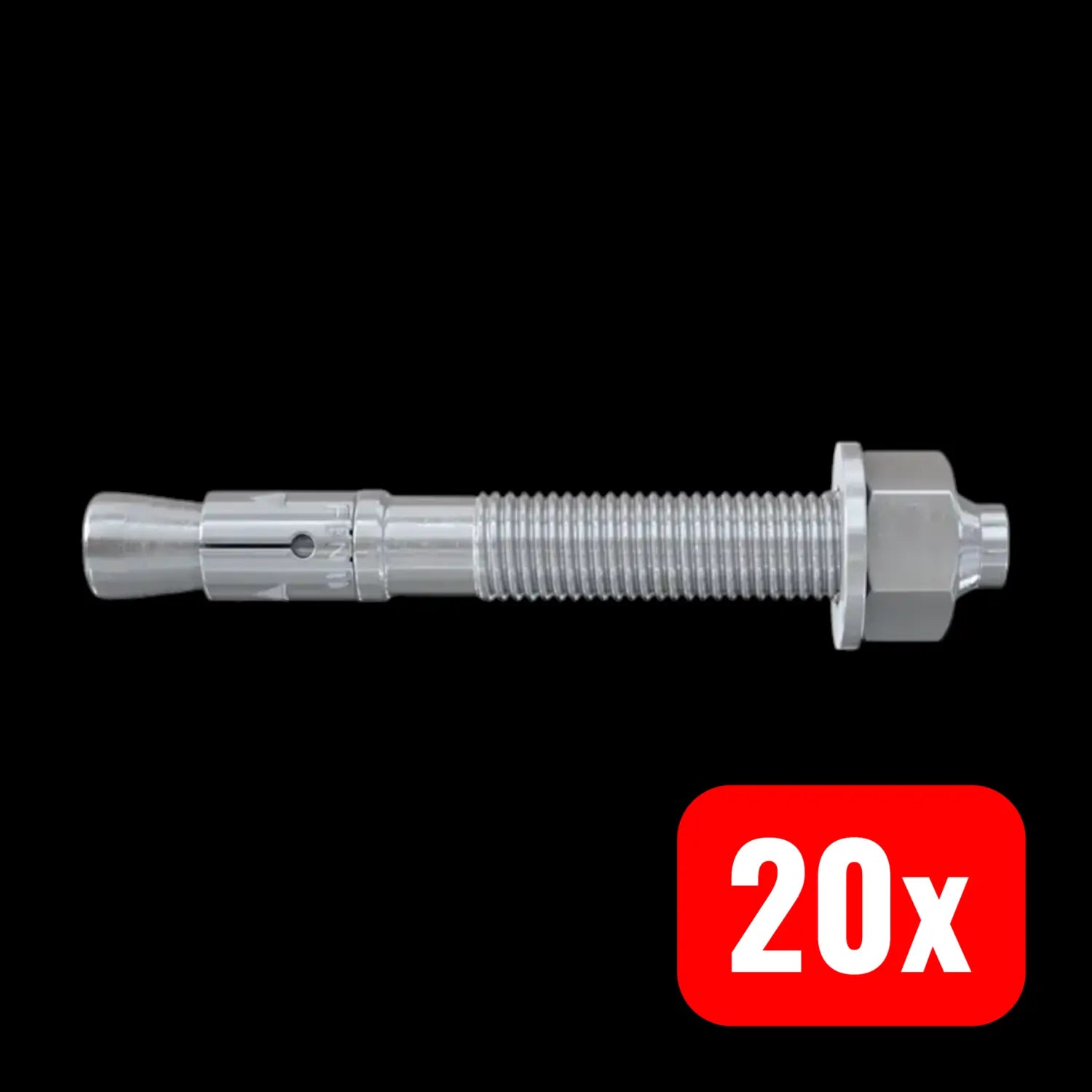 B-Ware Fischer Bolzenanker Anker Fbn Ii 16/25 K Beton Naturstein Stahl 20 Stück - 4006209455722