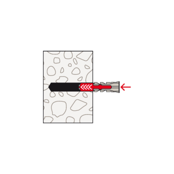 B-Ware Fischer Dübel Befestiger Duopower 10 X80 Ld Nylon Bohrloch Haltewert 3 Sets - 4048962262193