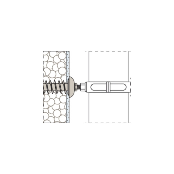 B-Ware Fischer Dämmstoffdübel Fid R Zl B Isolierdübel Befestigung Wdvs Weiß - 4048962344028