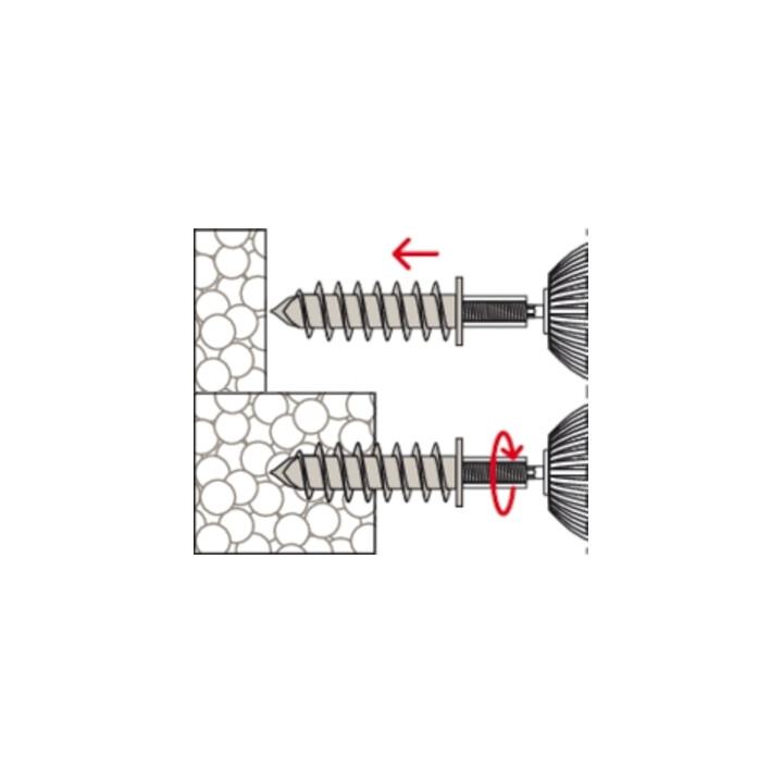 B-Ware Fischer Dämmstoffdübel Fid R Zl B Isolierdübel Befestigung Wdvs Weiß - 4048962344028