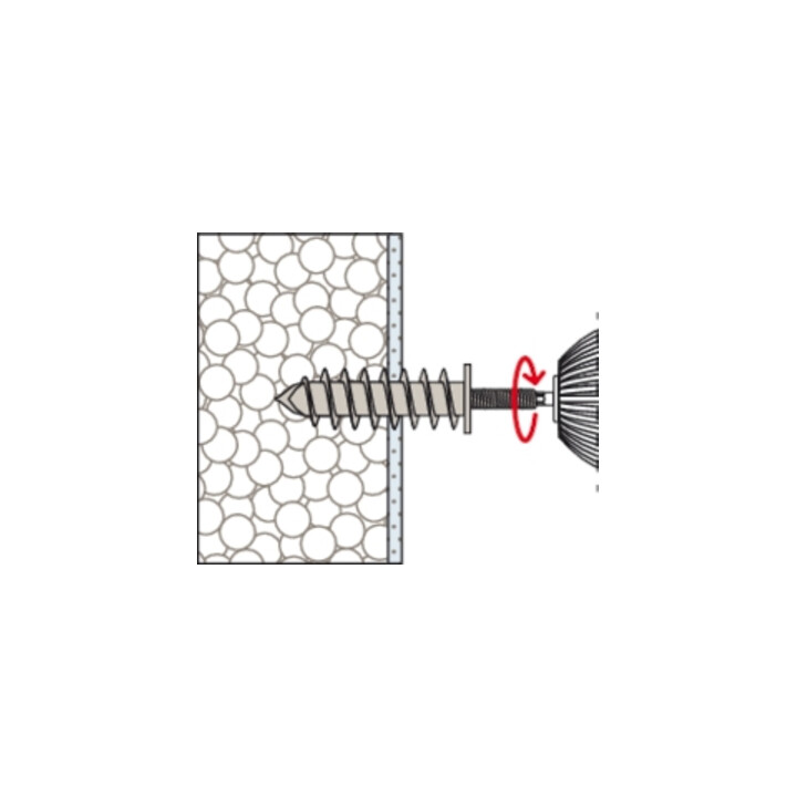Fischer Dämmstoffdübel Fid R Zl B Isolierdübel Befestigung Wdvs Weiß190