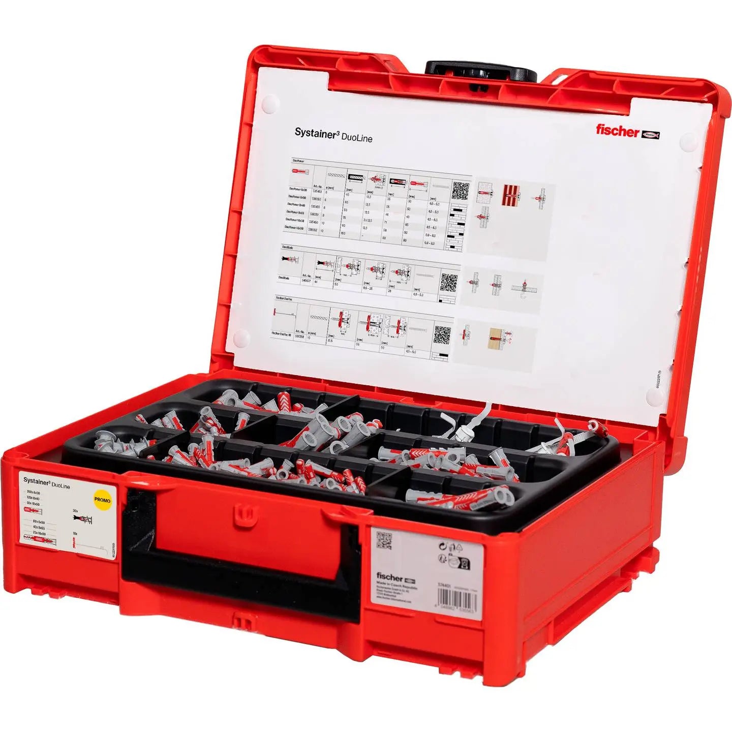 B-Ware Fischer Universaldübel Set Dübel Sortiment Universaldübel Tanos Box 713 Stück - 4048962535563