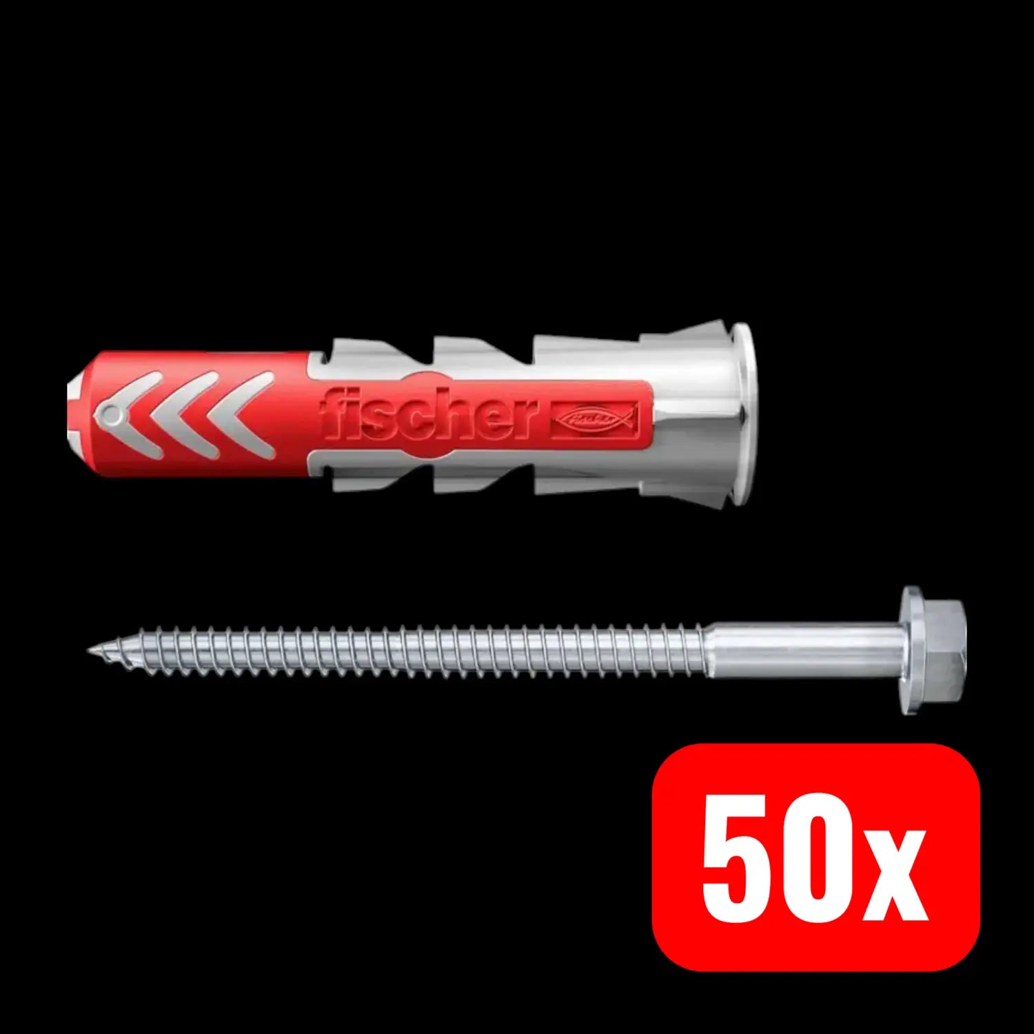 B-Ware Fischer Duopower 535461 10x50 S Dübel Ld 2 Komponenten Dübel 50mm 10mm 50 Stück - 4048962239904
