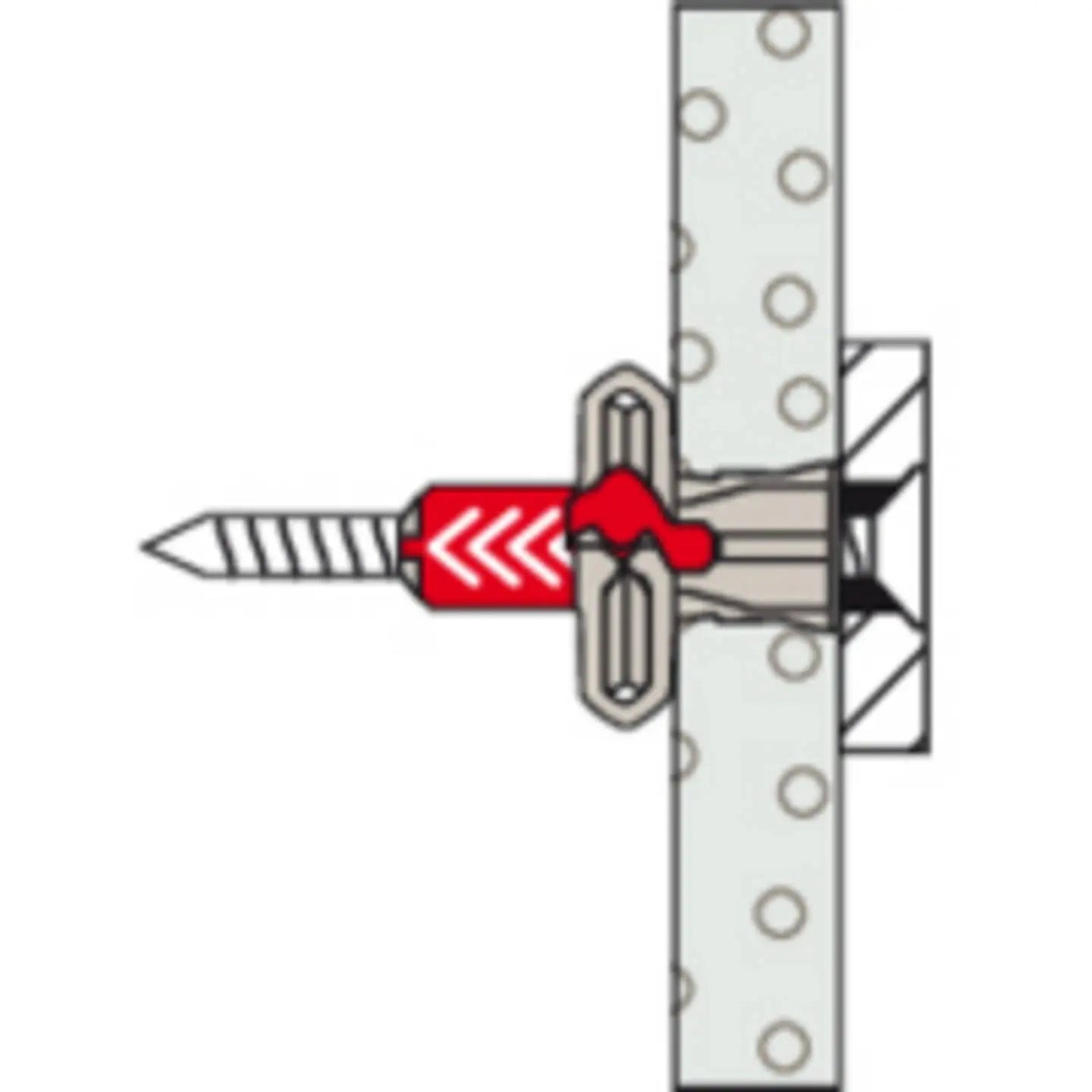B-Ware Fischer Dübel Spreizdübel Duopower Schraube Set Polyamid 800 Stück - 4048962324440
