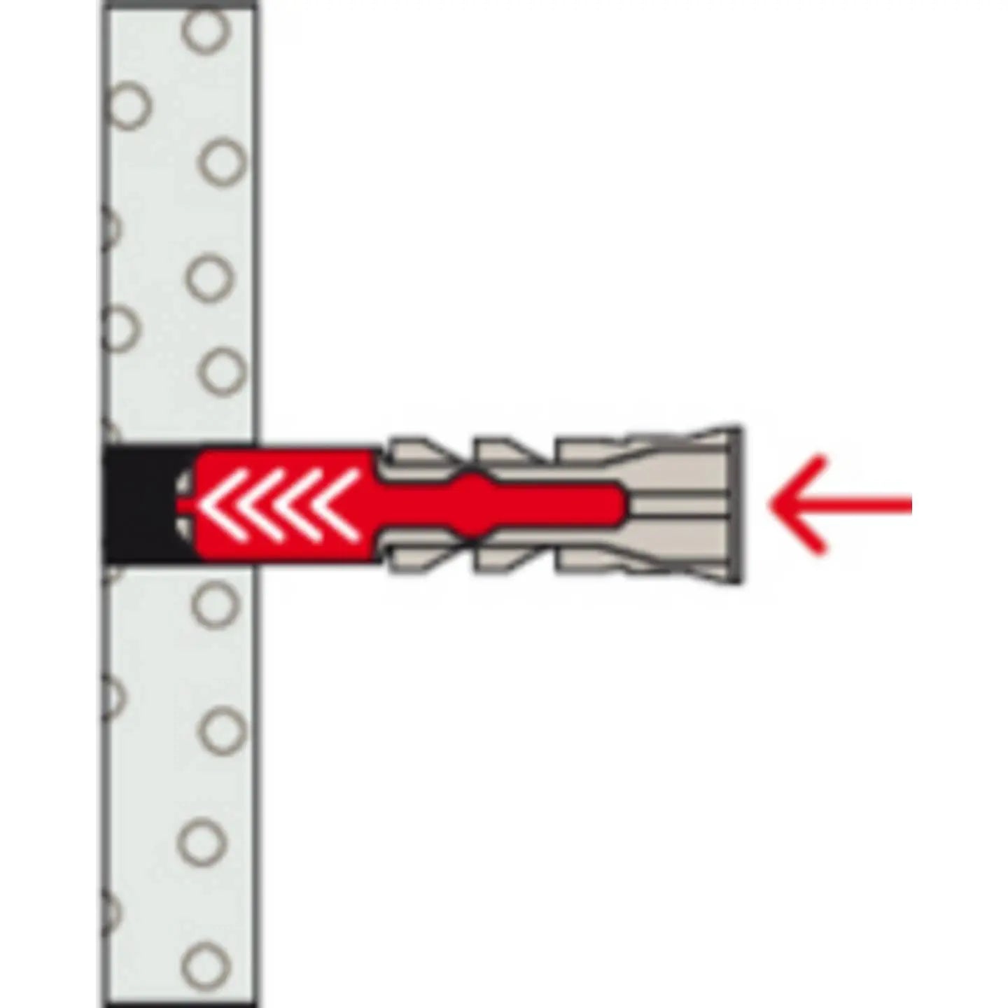 B-Ware Fischer Dübel Spreizdübel Duopower Schraube Set Polyamid 800 Stück - 4048962324440