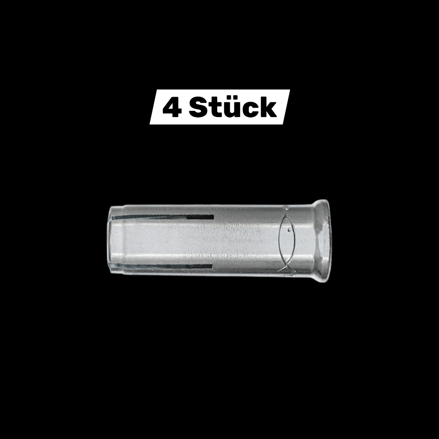 Fischer Einschlaganker Ankerhülse Befestigung M20 Innengewinde 4 Stück B-Ware - 4006209484098