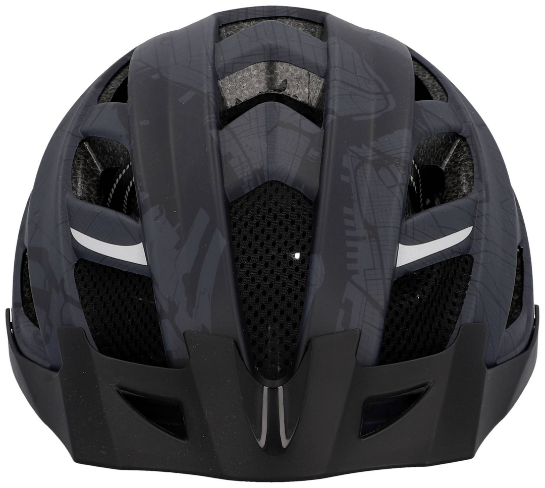 Fischer Fahrrad Helm Kopfschutz Pedelec Helm Schwarz Konfektionsgröße S/M 52 59 B-Ware - 4008153504495