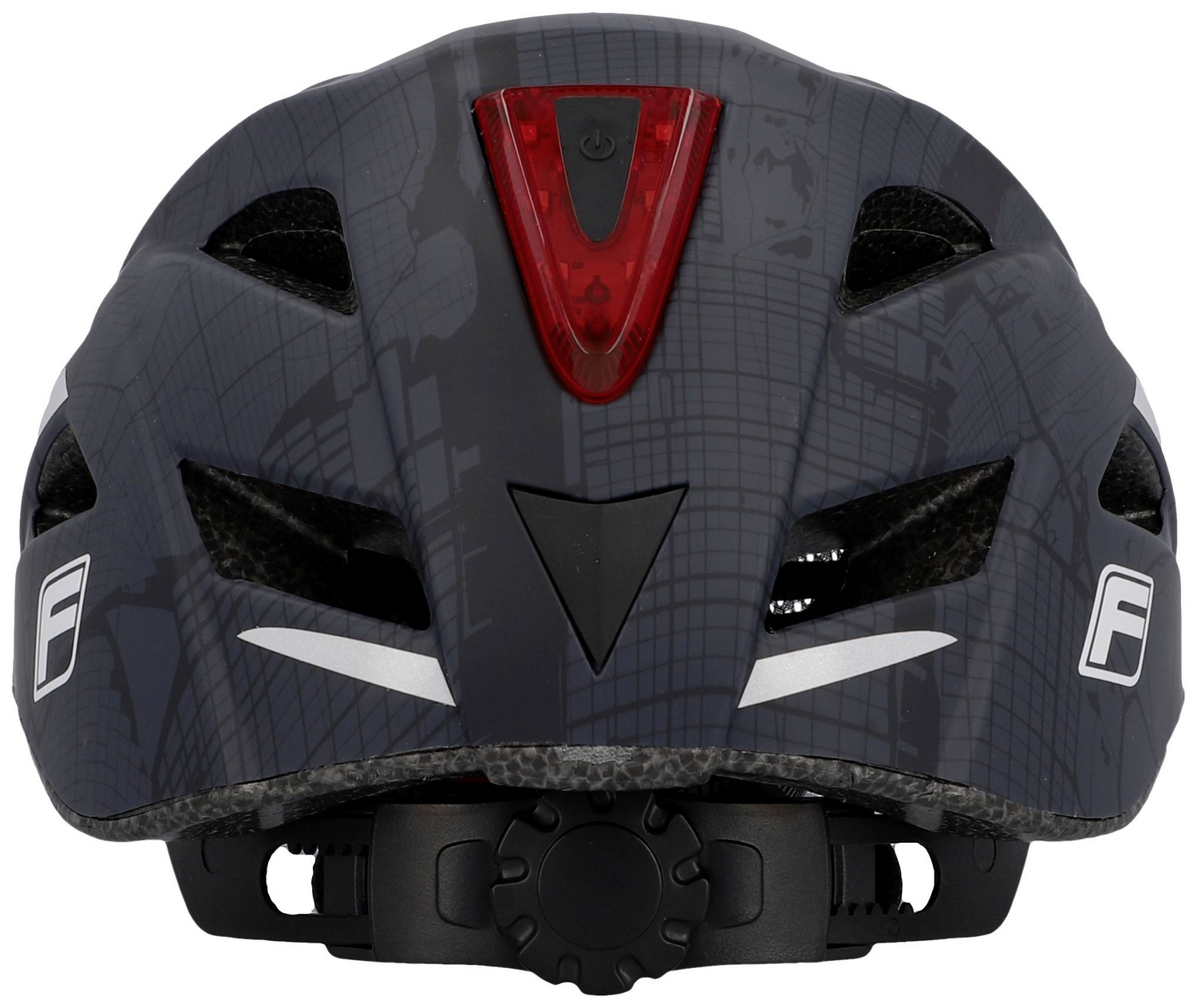 B-Ware Fischer Fahrrad Helm Kopfschutz Pedelec Helm Schwarz Konfektionsgröße S/M 52 59