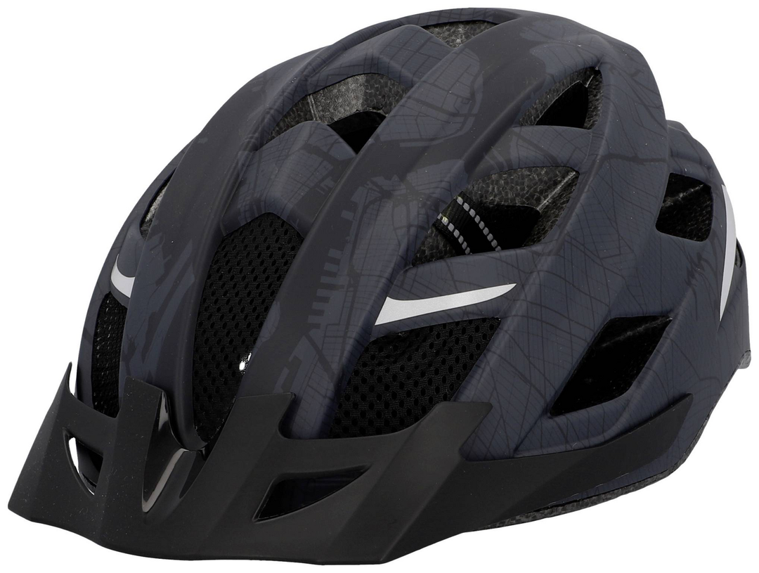 Fischer Fahrrad Helm Kopfschutz Pedelec Helm Schwarz Konfektionsgröße S/M 52 59 B-Ware - 4008153504495