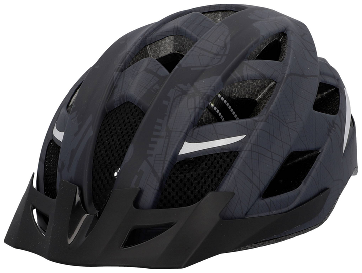 Fischer Fahrrad Helm Kopfschutz Pedelec Helm Schwarz Konfektionsgröße S/M 52 59 B-Ware - 4008153504495