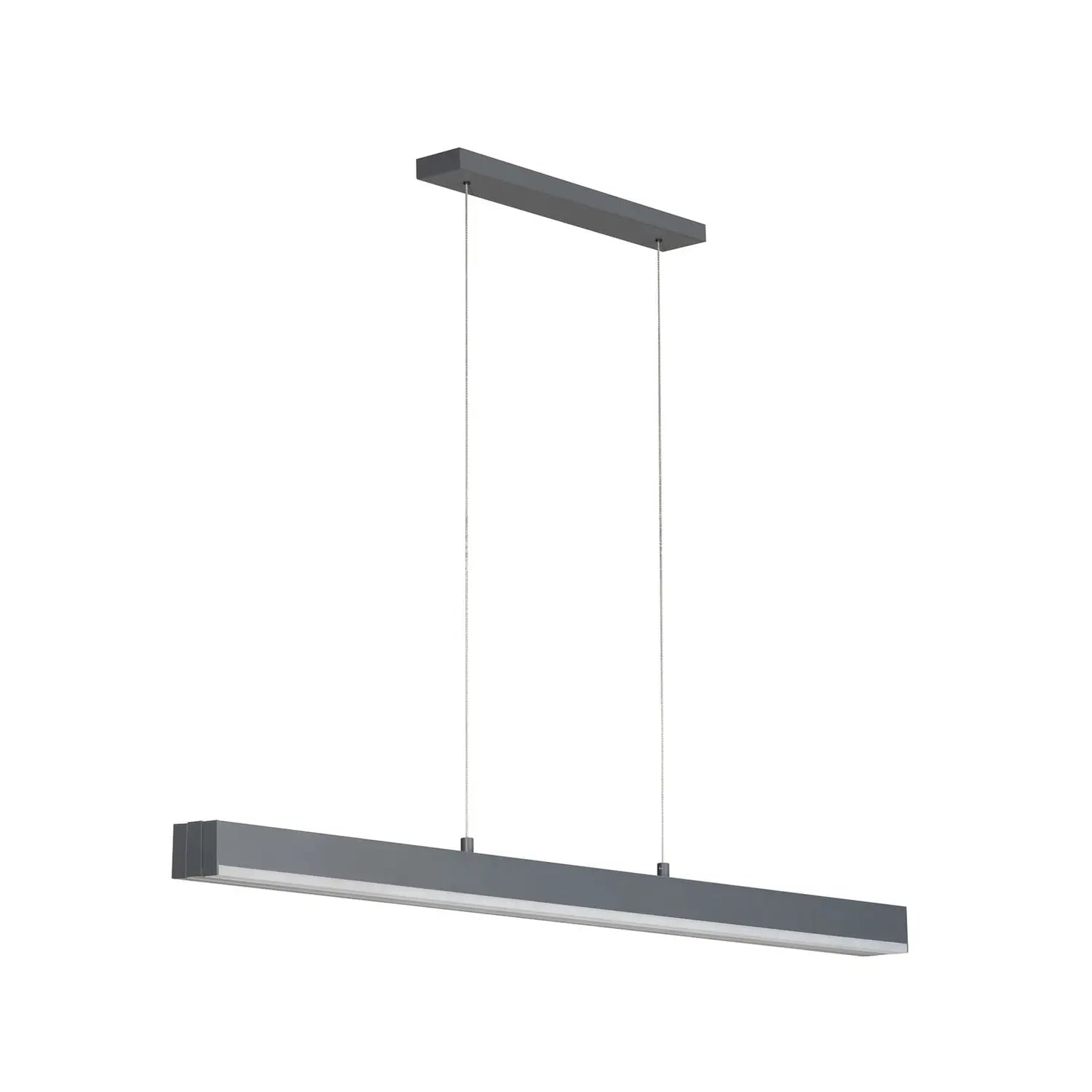 B-Ware Fischer Honsel Hängeleuchte Pendelleuchte Vayana Led Grau Touchdimmer Cct 189 Cm - 4003694612098