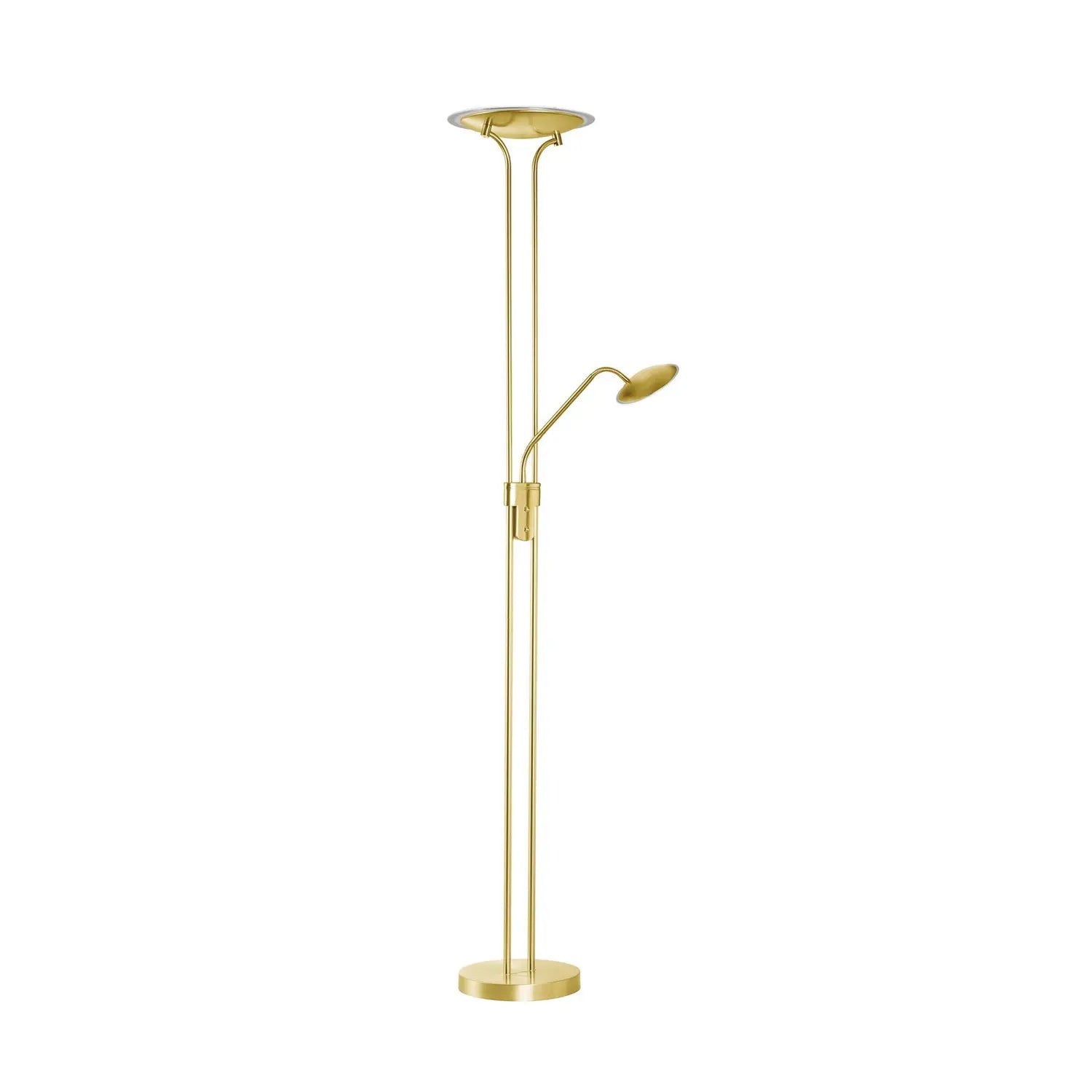 B-Ware Fischer & Honsel Stehlampe Standleuchte Led Messing Leselampe Dimmer Cct - 4003694405249