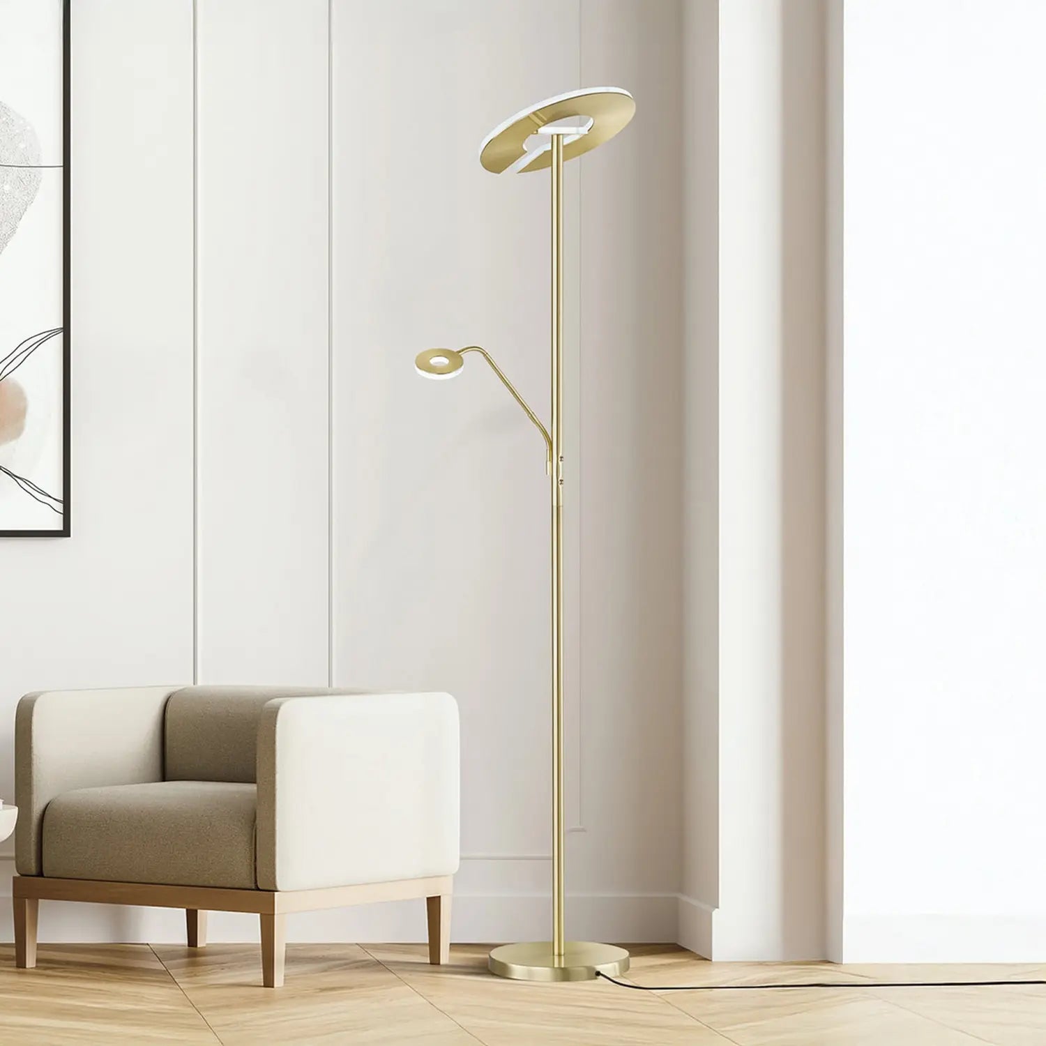 B-Ware Fischer & Honsel Dent Stehlampe Stehleuchte Lampe Wohnzimmerlampe Siehe Text - 4003694403160