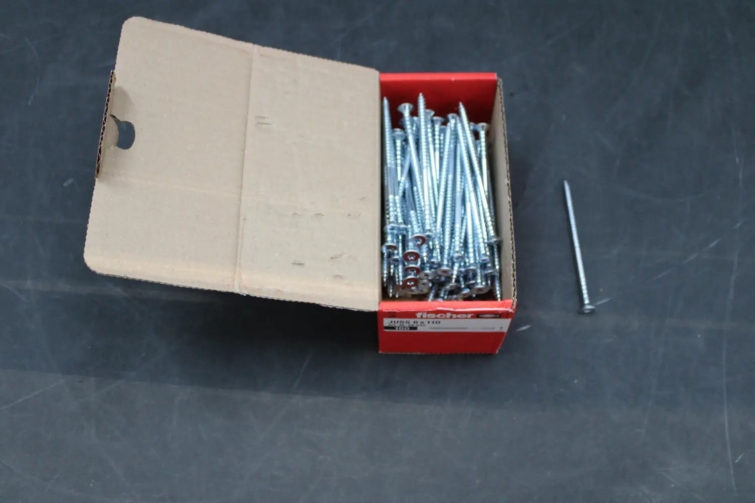 B-Ware Fischer Justierschraube Stellschraube 6x110 Mm Schraube Selbstbohrend 200 Stück - 4006209590454