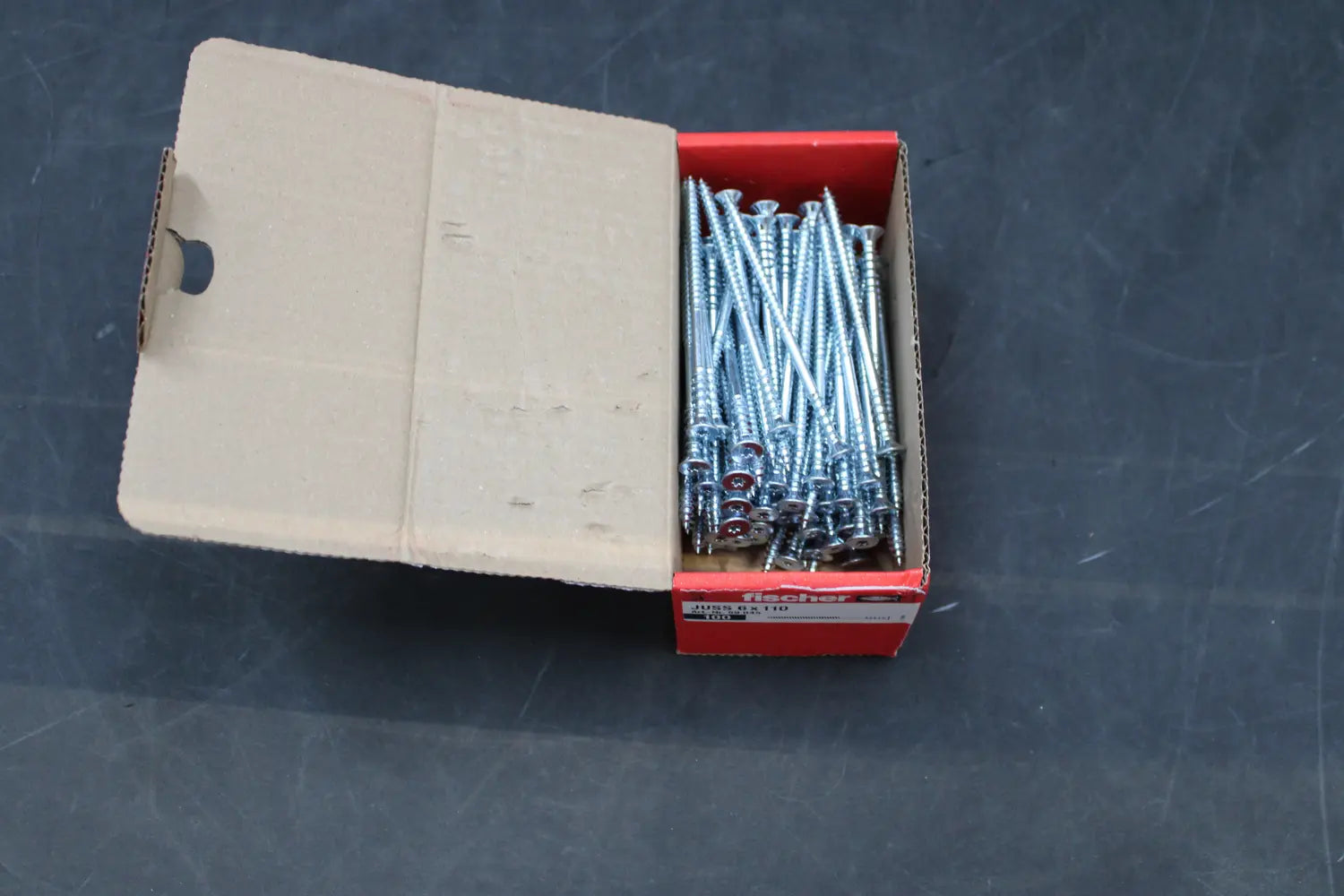 B-Ware Fischer Justierschraube Stellschraube 6x110 Mm Schraube Selbstbohrend 200 Stück - 4006209590454