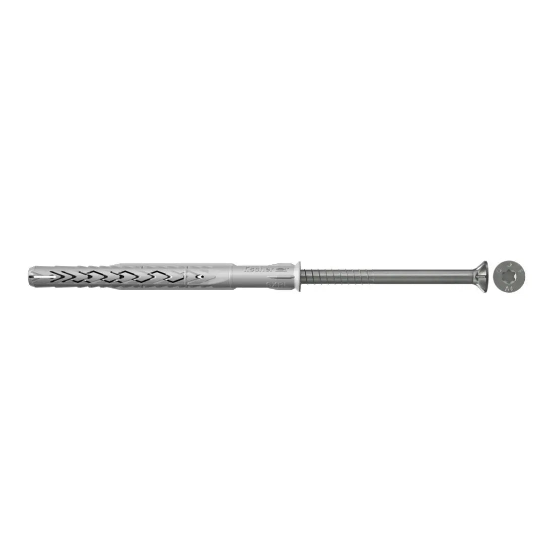 B-Ware Fischer Langschaftdübel Spreizdübel Sxrl Schraube Senkkopf 10x230 T A4 50 Stück - 4048962180916